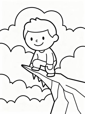 Preschool Simple - B&W