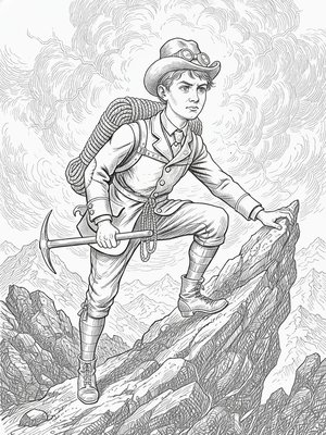 Victorian Illustration - B&W