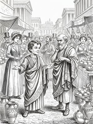 Victorian Illustration - B&W