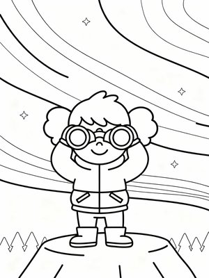 Preschool Simple - B&W