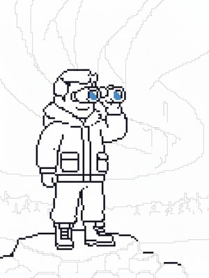 Pixel Art - B&W