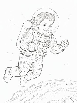 Vintage Storybook - B&W