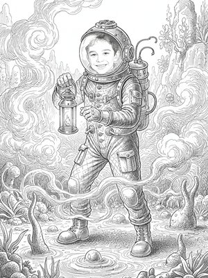 Victorian Illustration - B&W