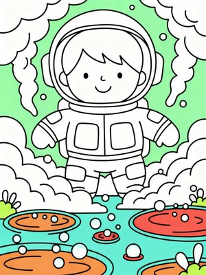 Preschool Simple - B&W