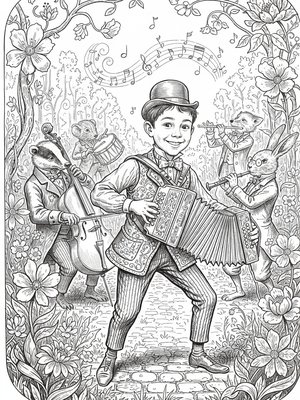 Victorian Illustration - B&W