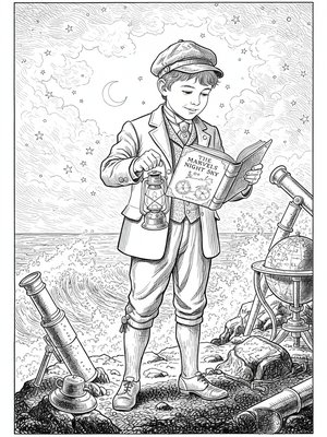 Victorian Illustration - B&W