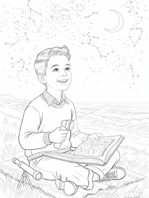 Vintage Storybook - B&W