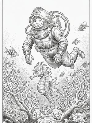 Victorian Illustration - B&W