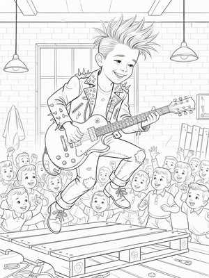 Vintage Storybook - B&W