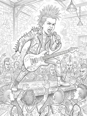 Victorian Illustration - B&W