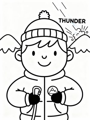 Preschool Simple - B&W