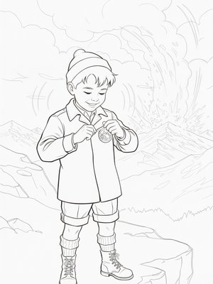 Vintage Storybook - B&W