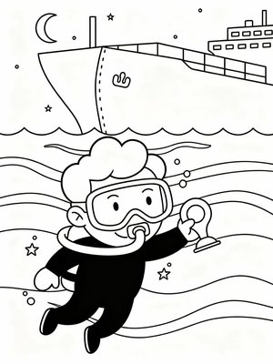 Preschool Simple - B&W