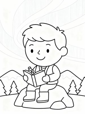 Preschool Simple - B&W