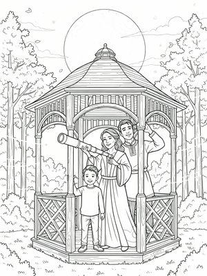 Classic Coloring Book - B&W