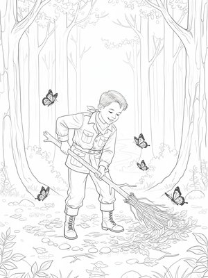 Vintage Storybook - B&W