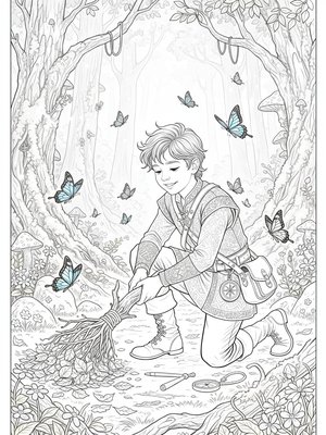 Fairy Tale Classic - B&W