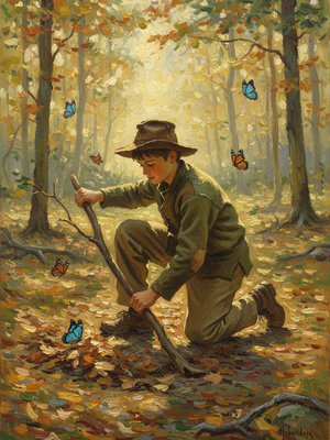 Andrew's Forest Shelter Adventure 🌲