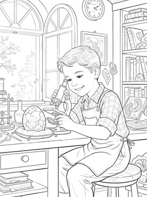 Vintage Storybook - B&W