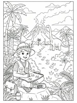 Classic Coloring Book - B&W