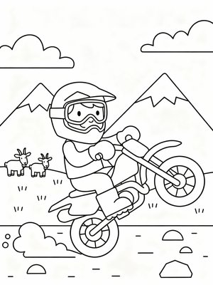 Preschool Simple - B&W