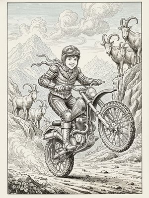 Victorian Illustration - B&W