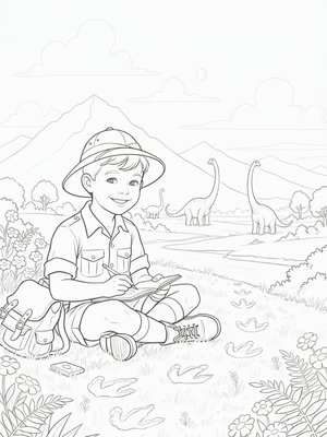 Vintage Storybook - B&W