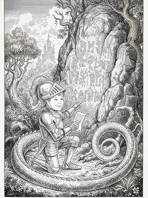 Victorian Illustration - B&W