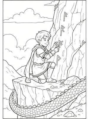 Classic Coloring Book - B&W