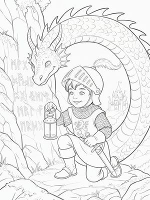 Vintage Storybook - B&W