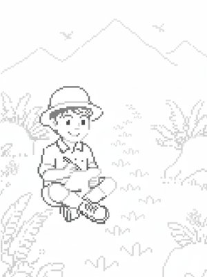 Pixel Art - B&W