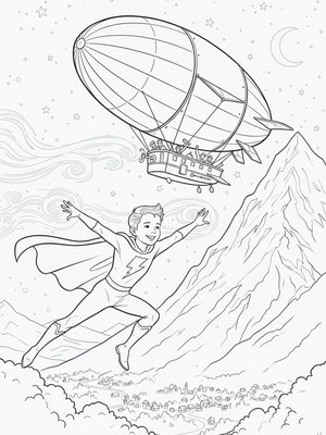 Vintage Storybook - B&W