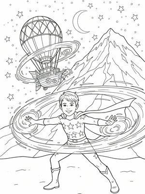 Classic Coloring Book - B&W