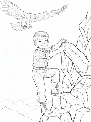 Vintage Storybook - B&W