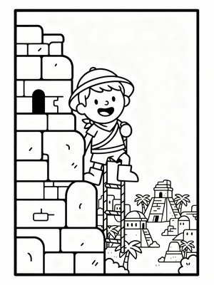 Preschool Simple - B&W