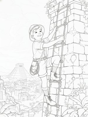 Vintage Storybook - B&W