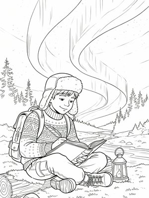 Classic Coloring Book - B&W