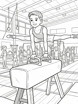 Classic Coloring Book - B&W