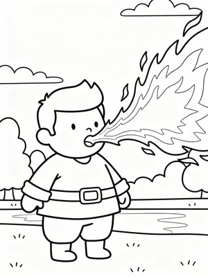 Preschool Simple - B&W