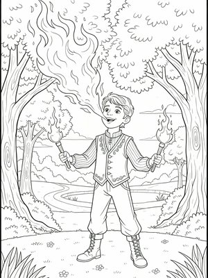 Classic Coloring Book - B&W