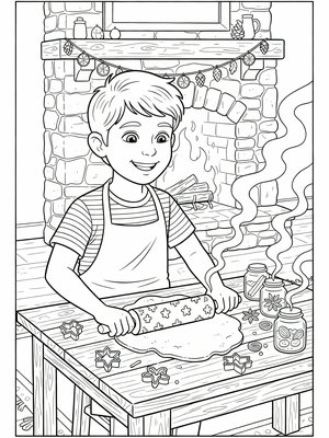 Classic Coloring Book - B&W