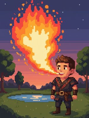 Andrew's Fiery Park Adventure