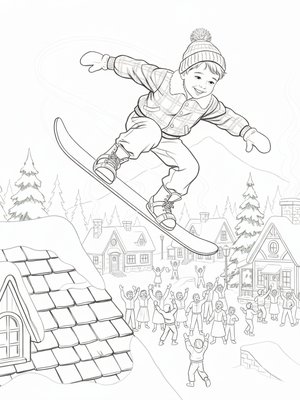 Vintage Storybook - B&W