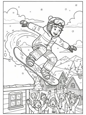 Classic Coloring Book - B&W