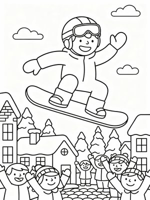 Preschool Simple - B&W