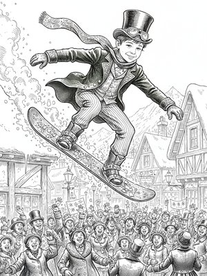 Victorian Illustration - B&W