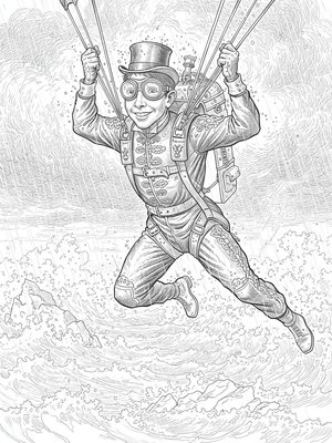 Victorian Illustration - B&W