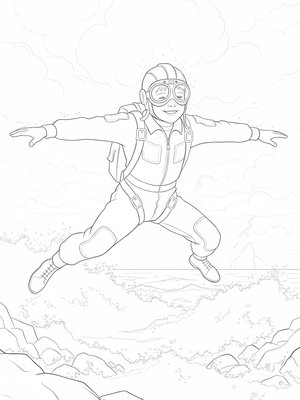 Vintage Storybook - B&W