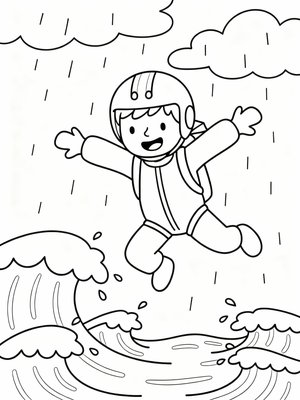 Preschool Simple - B&W