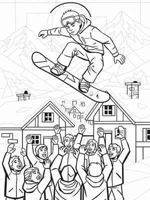 Cubist Painting - B&W